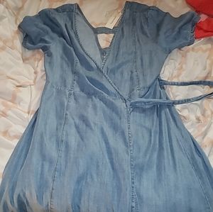 Denim dress